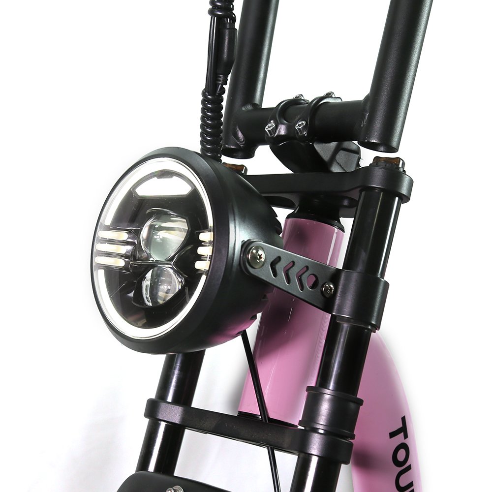 Step Through Design T7 Electric Fat Bike 250W 18.2Ah Hydraulic Electric Hybrid Bike Fat Tire Mountain E-bike