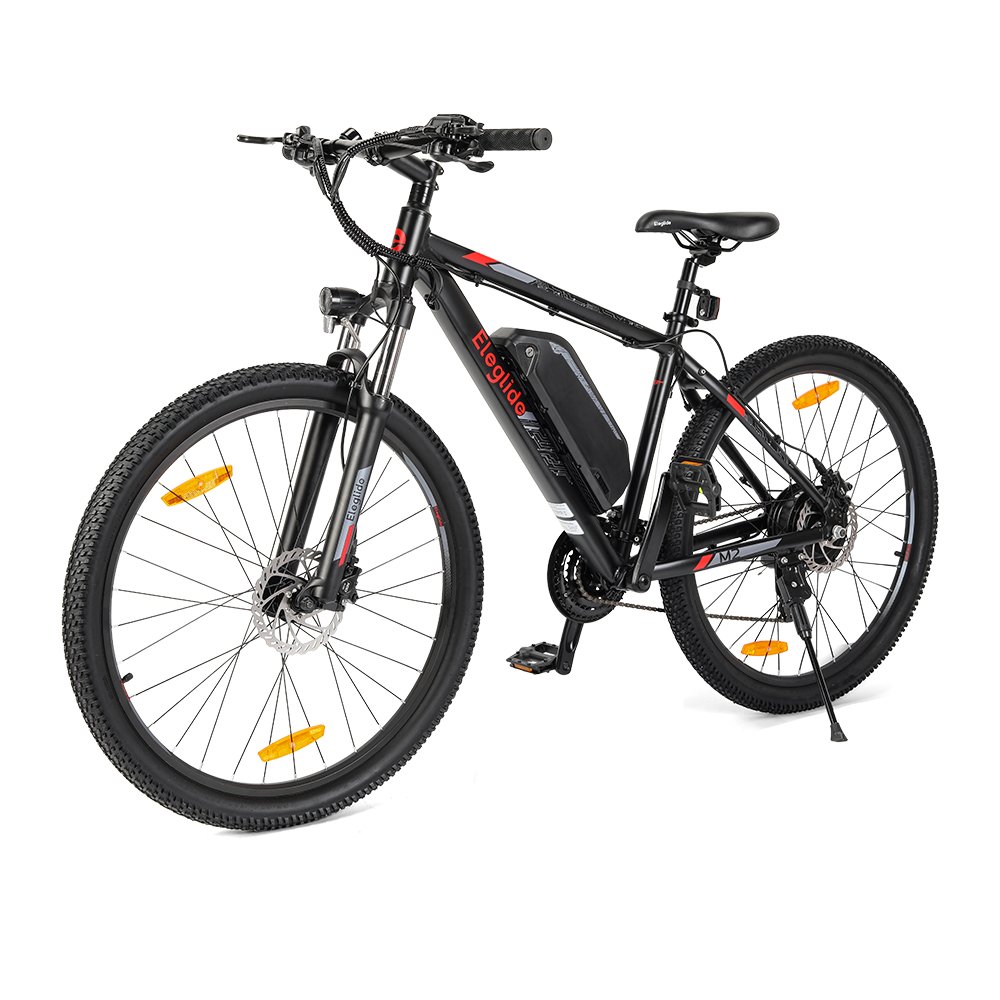 2023 Top Tire Electric Touring Tricycle Powerful 2 Wheels Electric Bike For Adult 350W Fast Electric Moped Bike Eleglide M2