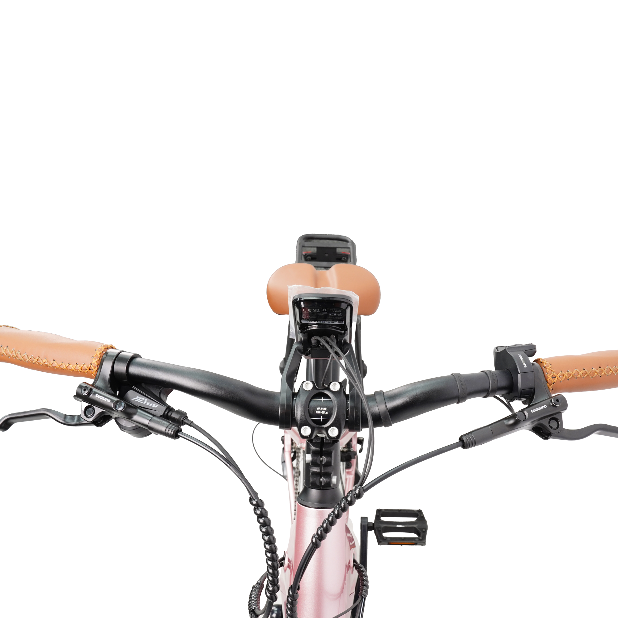 8 speed Shimano gear alloy frame of KARIS URBAN ROAD ELECTRIC BICYCLE