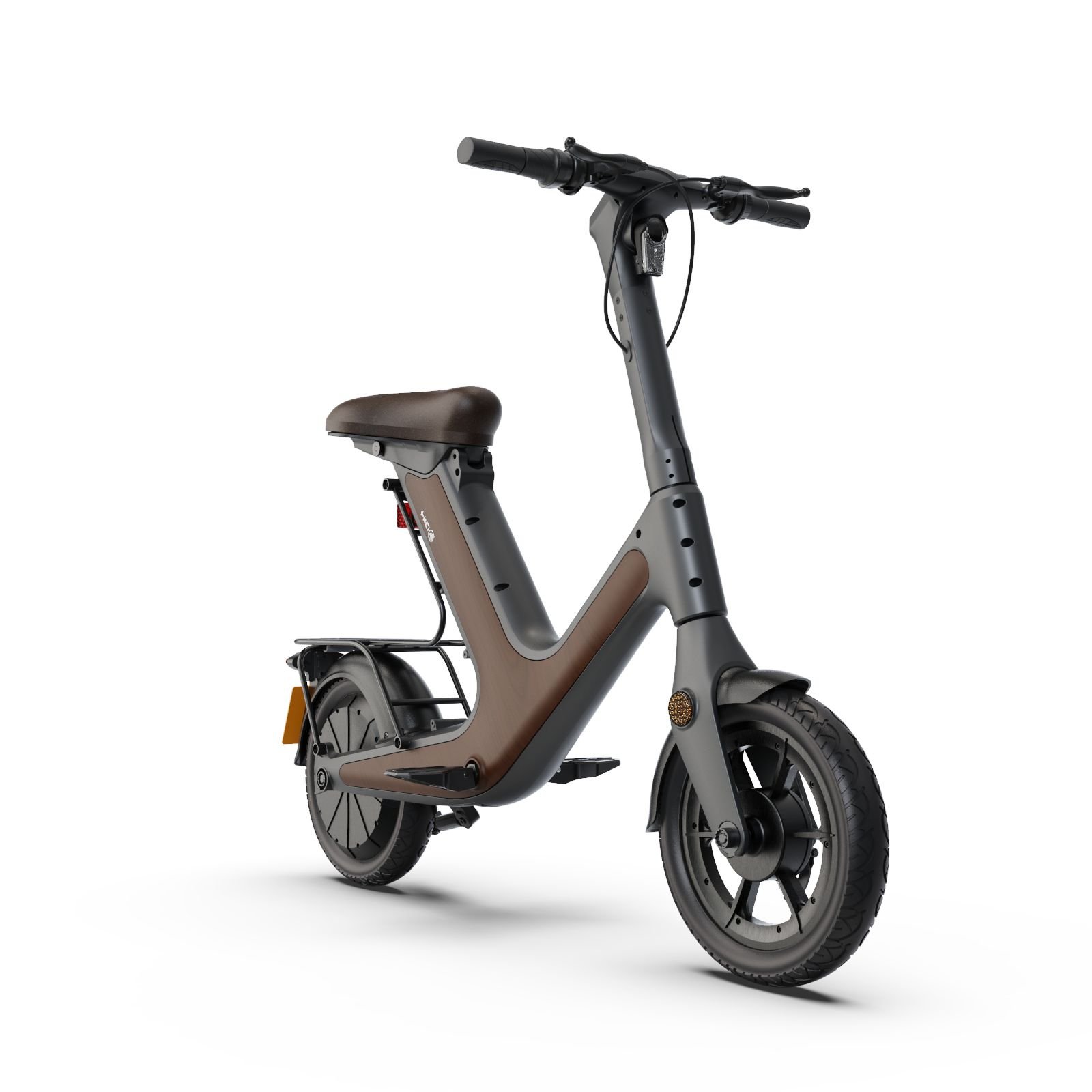Super Performance City Mini Electric Bike Lithium Battery 14 Inch Wheels D50 Reserved Iot Interface 400W Seated Escooter