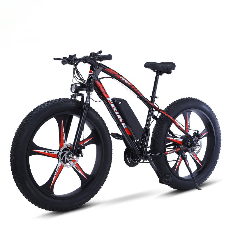 21 Speed Electric Mountain Bike 350W 36V Mag Wheel 26*4.0 Electric Fat Bike