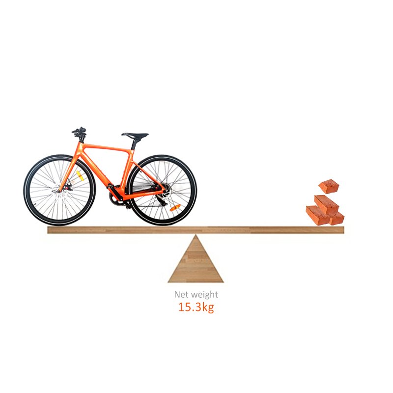 Carbon Fiber Frame Bafang 250w Motor Ebike 7 Speed Shimano Motor 700*32C Tire Electric Bicycle City Ebike