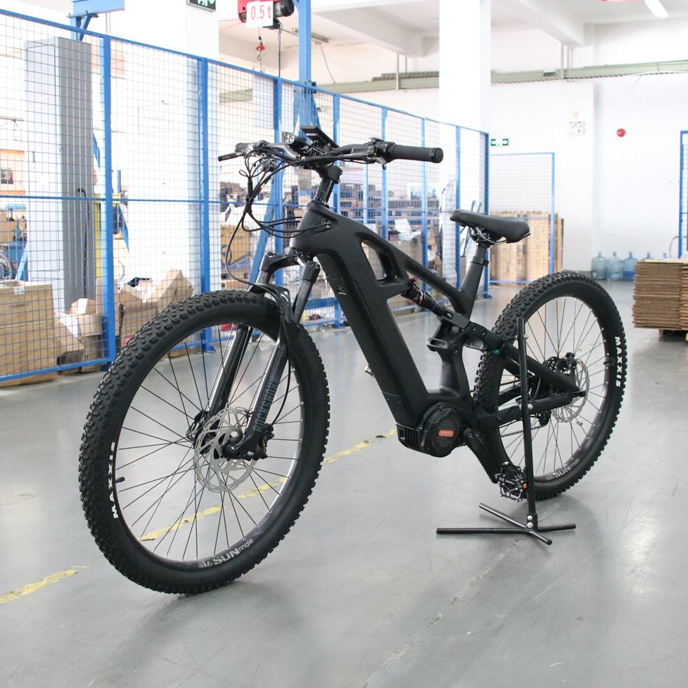 2024 Electric MTB Bike Carbon Fiber Ebike 1000W Bafang Ultra Mid Motor 48v 17.5ah Lithium Battery Electric Bicycle Sport Bike