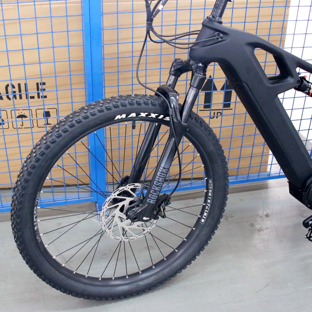 2024 Electric MTB Bike Carbon Fiber Ebike 1000W Bafang Ultra Mid Motor 48v 17.5ah Lithium Battery Electric Bicycle Sport Bike
