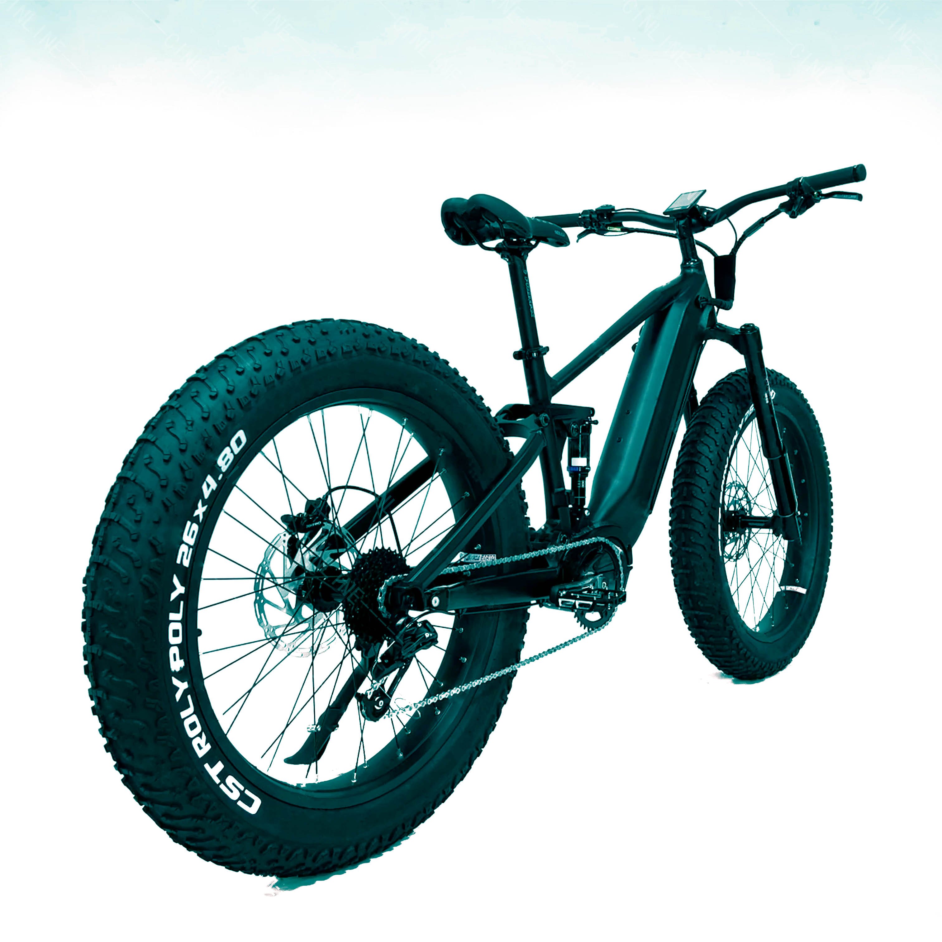 Reention Dorado upgrade 48V 25AH capacity integrated battery by 21700 5000mAh NCM cells hunting e bicycle electric mountain bike