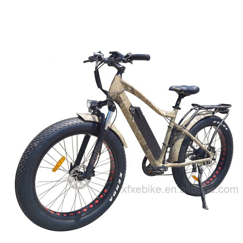 Best Sell Camouflage Color Frame Electric Mountain Bike 48V 15Ah 500W/750W Ebike