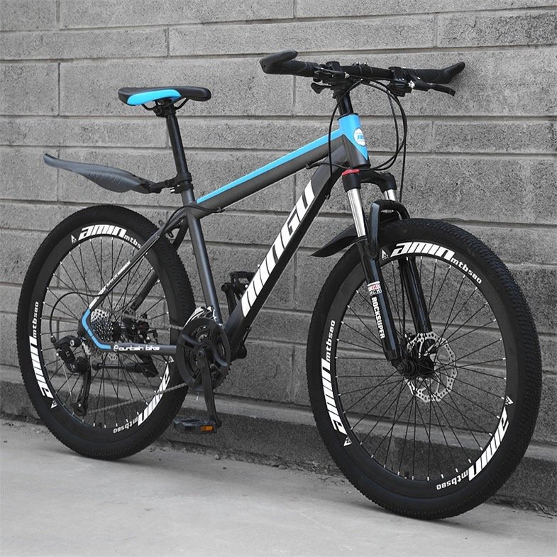 2024 Hot Sale Used 21-Speed 26-Inch Mountain Bike China Second-Hand Bicycle Carbon Rim Disc Brake Aluminum Road Frame Option