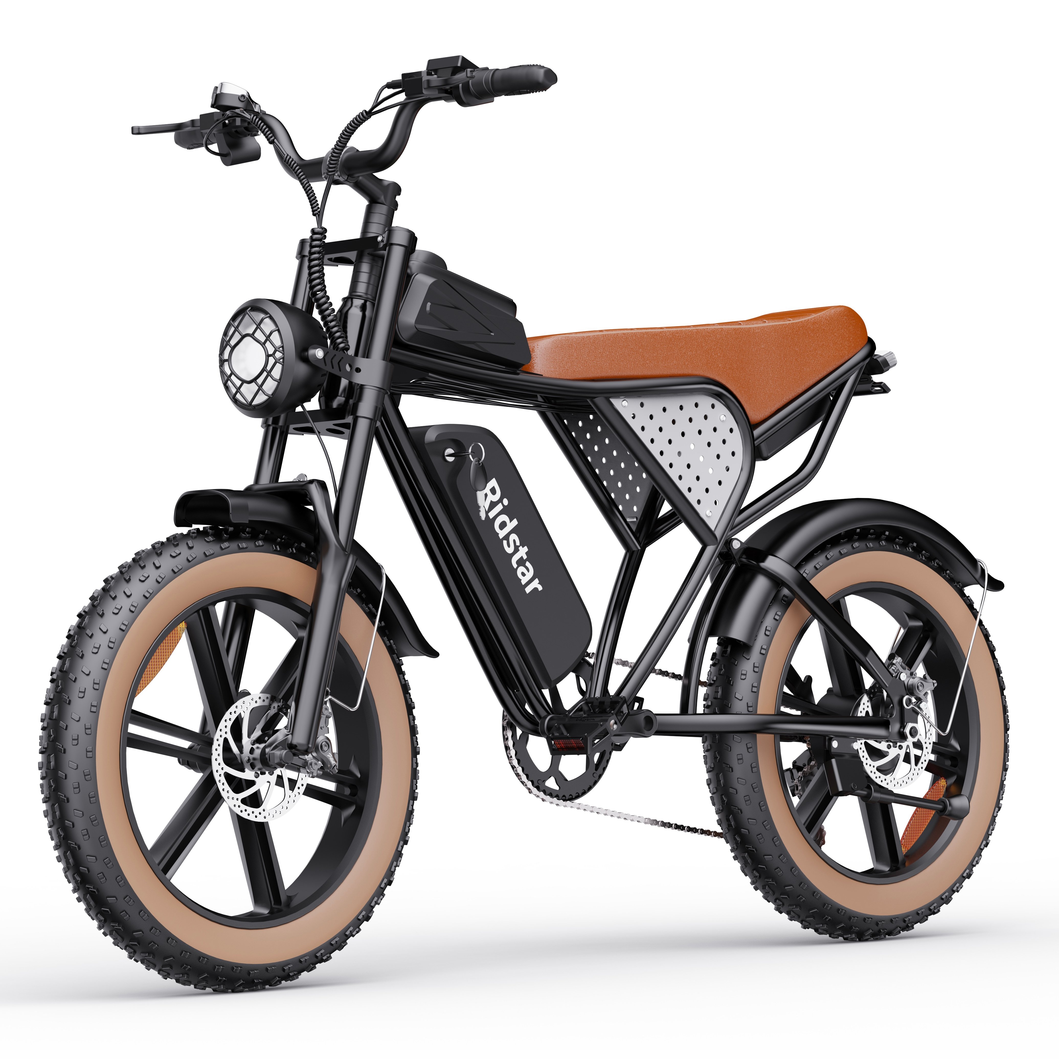 Full Suspension E-bike Electric Mountain Bike 1000w 20 Inch 2024 New Design Style Shimano 7 Speed Gears Fat Tires