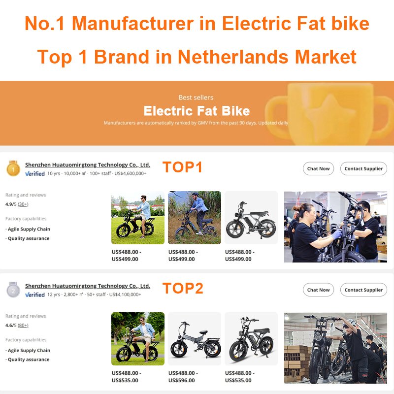 OUXI V8 Electric Mountain Bike 48v 250w Retro Ebike Fat Tire Electric Bicycle New Stock from EU DK Denmark Warehouse