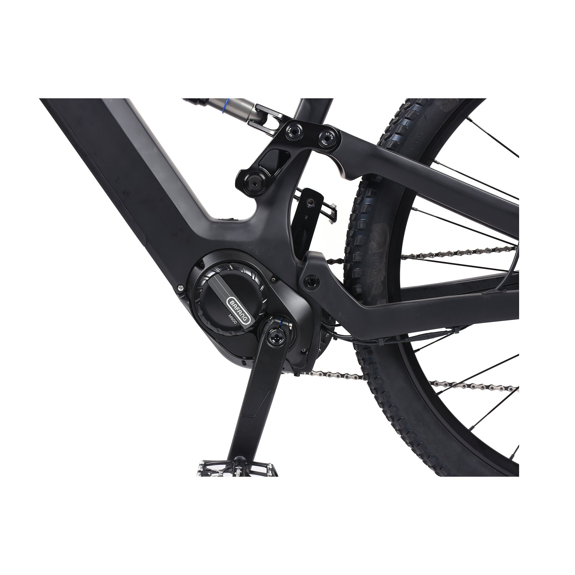 High Quality BAFANG M600 motor torque sensor BAFANG display hydraulic brake carbon frame mountain cycling