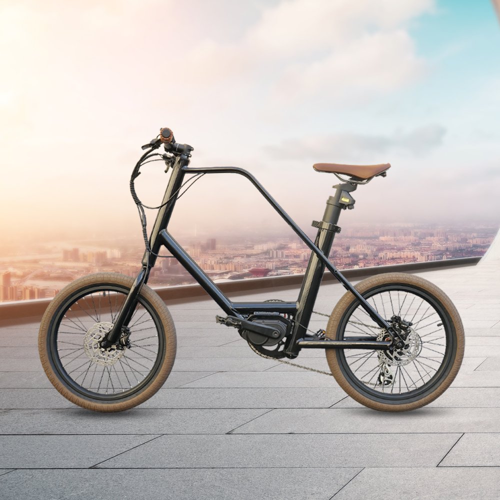 Hottech Hot sale aviation aluminum alloy frame 250W mid drive motor ebike electric bicycle
