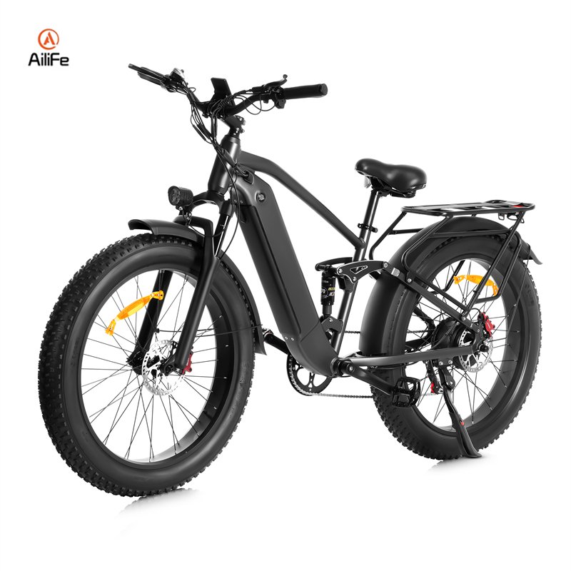 US Warehouse Popular Electric mountain Bike 1000W 2000W 48V 26" Motor Bike Fat Tire Mountain Electric Bike Snow Bicycle Ebike
