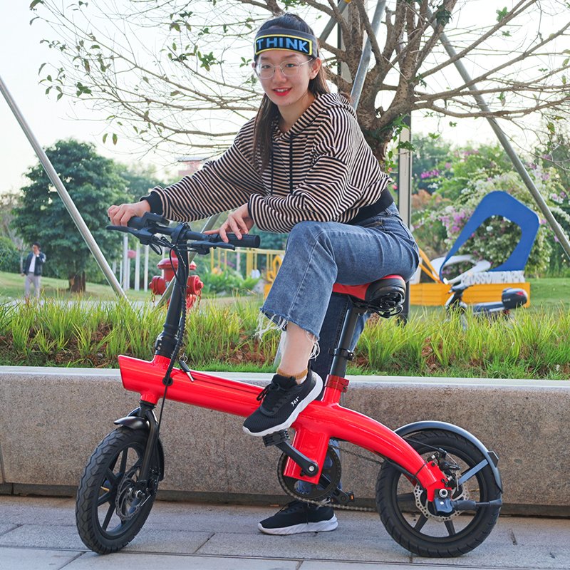 KIXIN Usa Stock Electric Bike 3s Folding Elektro Ebike E Bike 250 Watt Fast Pedal-assisted bicycle electric charging city bike