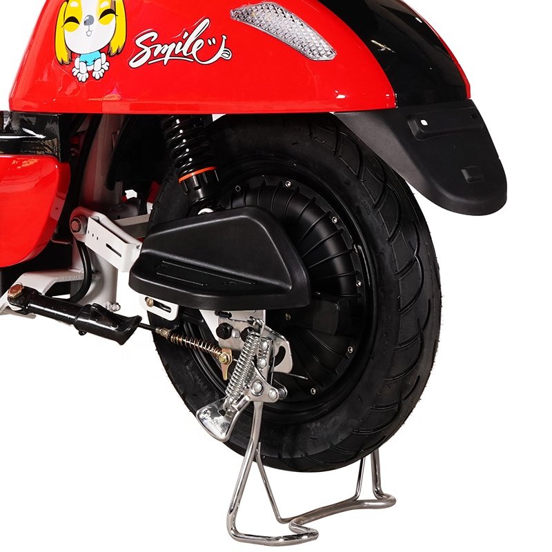 E Mobility Scooter 48V 500W Scooter Electric Adult City Electric Bike with Basket Cheap Price 14 Inch Electronic Rear Hub Motor