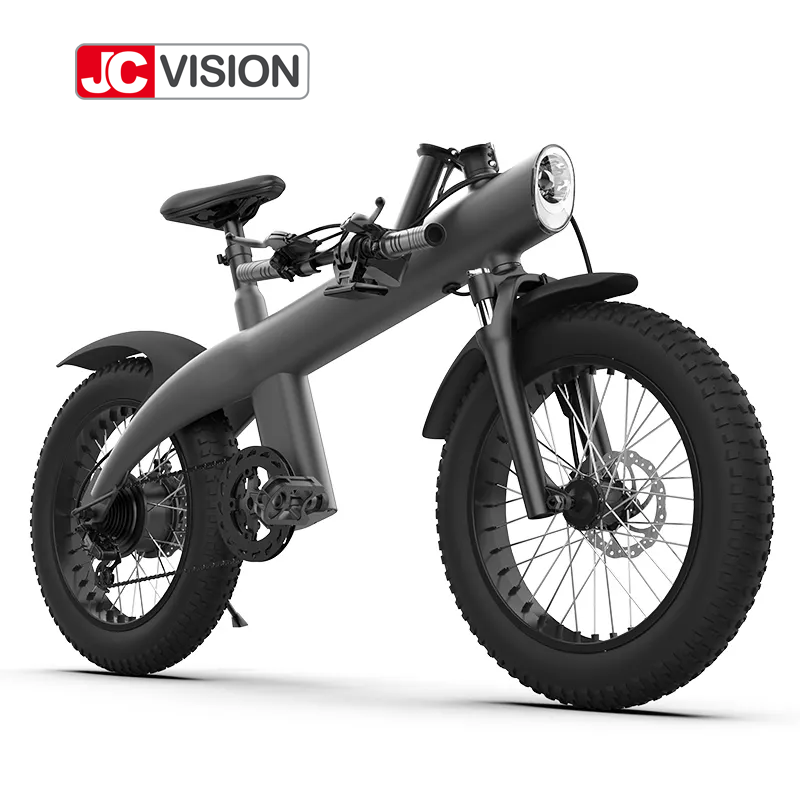 JCVISION EU US fat tire ebike folding e bike 20 Inch 750w fast electric bicycle road mountain electric bike 48v 50km/h speed