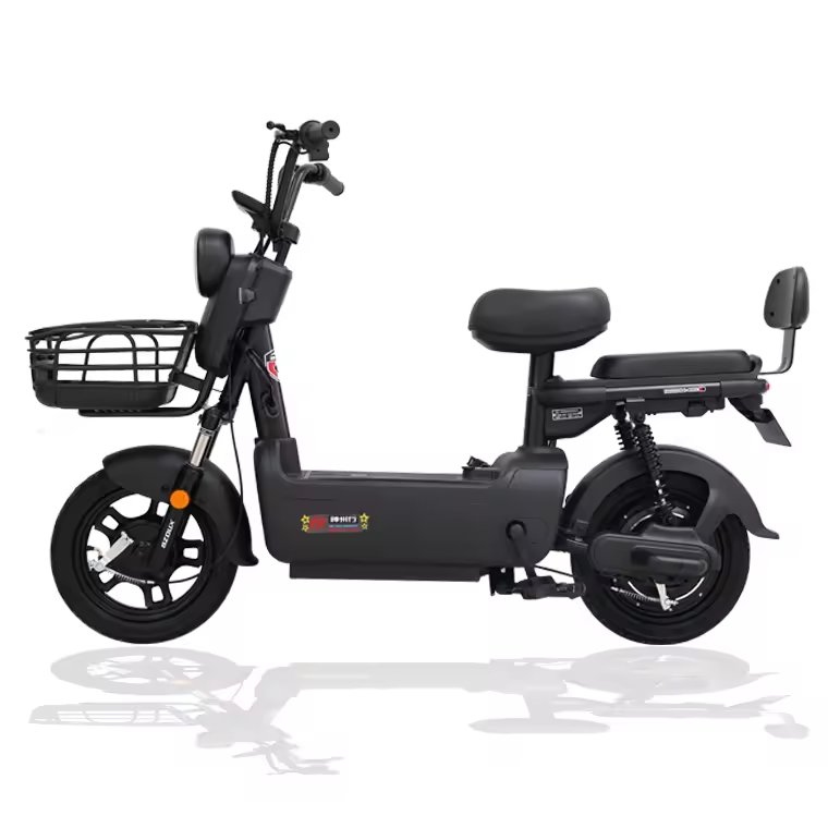 Hot Sale 350W 48V China Factory Wholesale E Scooter Adult Electric City Bike Two-Wheels Electric Scooter With Lead-Acid Battery