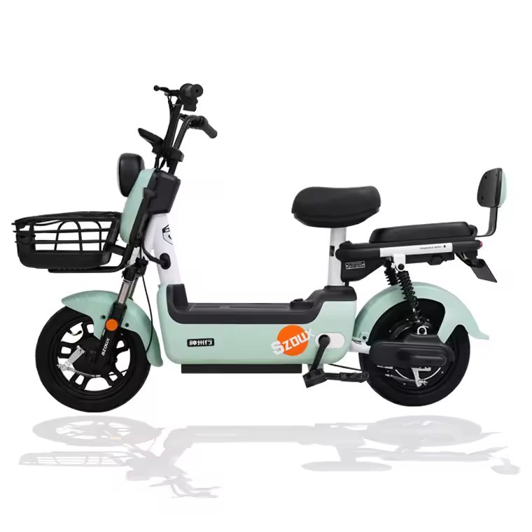 Hot Sale 350W 48V China Factory Wholesale E Scooter Adult Electric City Bike Two-Wheels Electric Scooter With Lead-Acid Battery