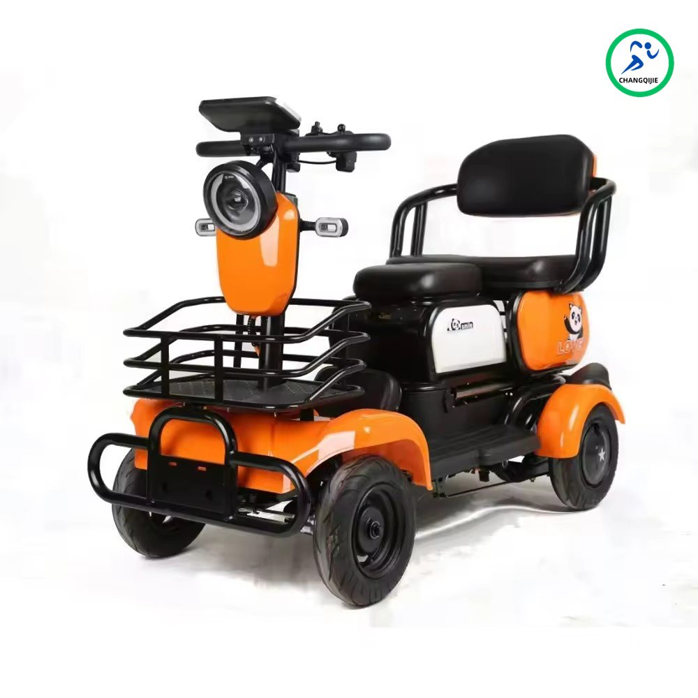 Wholesale 800W 600w Electric Golf Cart Long Range Electric 4 Wheel Mobility Scooter Bike For Adults