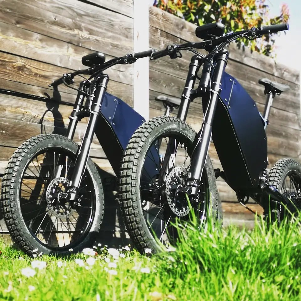 stealth bomber electric bike 3000w Electric Dirt 60Km/H Mountain Kit Bike For Adult