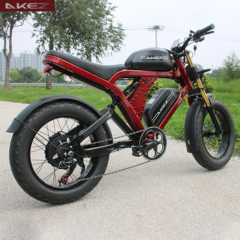 China Wholesale 20-Inch Fat Tire E-Bike Mountain Electric Hybrid Dirt Bike Beach Cruiser for Hunting