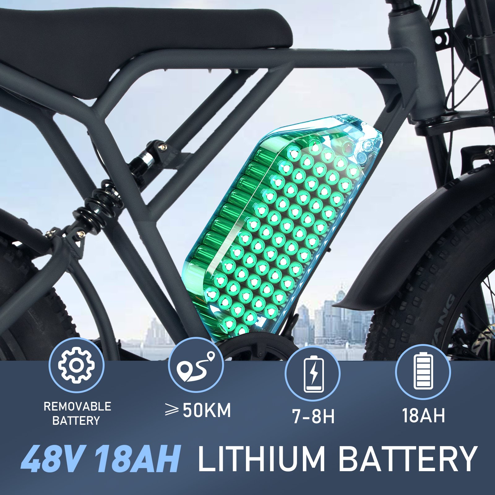 Wholesale EU US Warehouse Hot sale KOOLUX BK29 Fat Tyre 20*4 inch E-bike Adult Trekking City E Bike Mountain Electric Bike