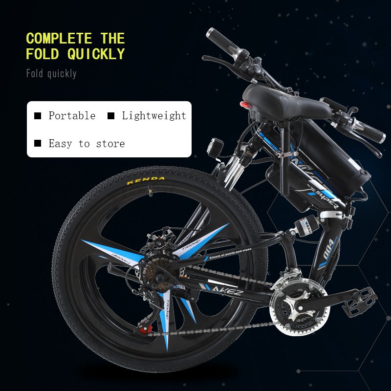 Ready for Shipment 26 Inch Fat Tire Electric Mountain Bike