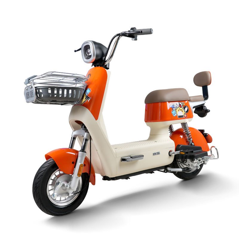 10inch fashion double electric bicycle factory direct sales electric scooter 48V 400W power electric city bike