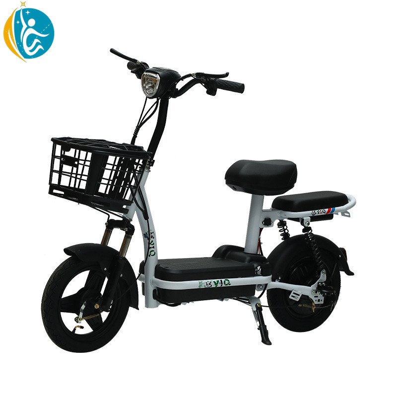 Bicicleta Electrica Adult Electric Bike 2 Wheels Seat Electric Bicycle 48v Electric Pedal Moped Electronic Steel Rear Hub Motor
