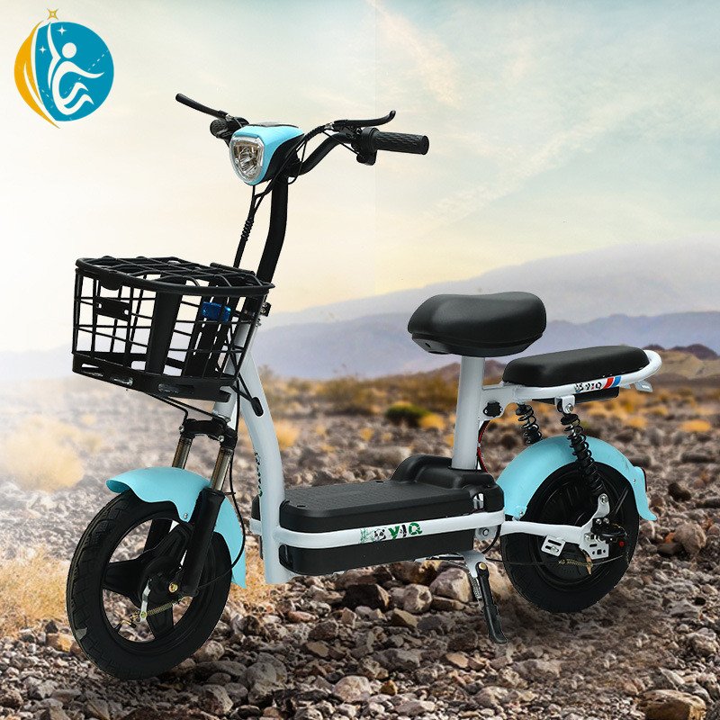 Bicicleta Electrica Adult Electric Bike 2 Wheels Seat Electric Bicycle 48v Electric Pedal Moped Electronic Steel Rear Hub Motor