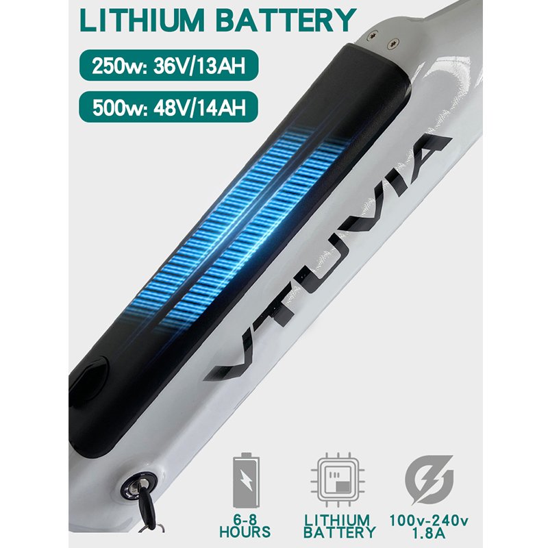 DE Warehouse Stock 2023 Vtuvia 2023 New 250w 500w 27.5*2.0 Tire Electric City Bike Adult Bicycle Eu Usa Warehouse Stock