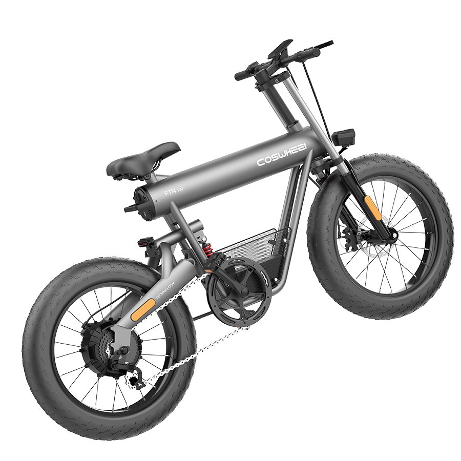 Popular Big Wheels 20'' Fat Tire E Bike Fashion Electric Bicycle T20 Mountain Bike