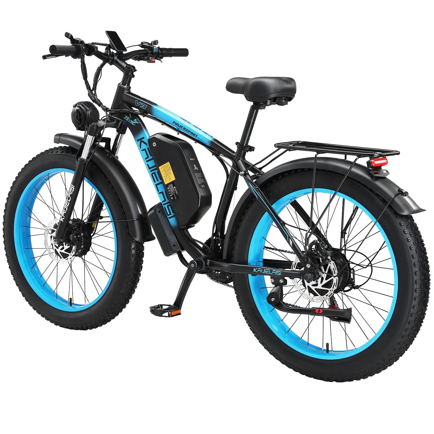China Factory Wholesale 48V 23AH 21 Speed Adult Electric Bike 2000W Dual Motor E Bikes 26 Inch Wide Tire Electric Mountain Bike
