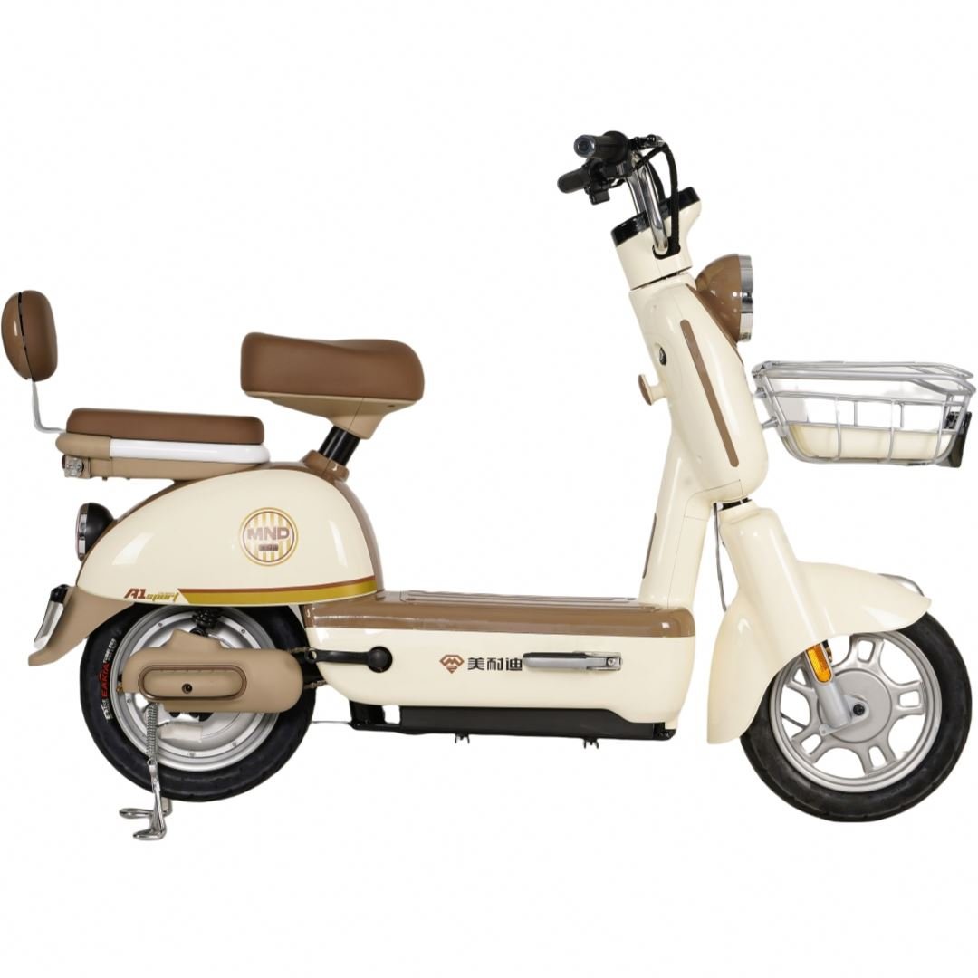 Factory Direct 48V Electric Scooter Steel Frame Adult City Bike Electric Bicycle with Storage Battery Made in China