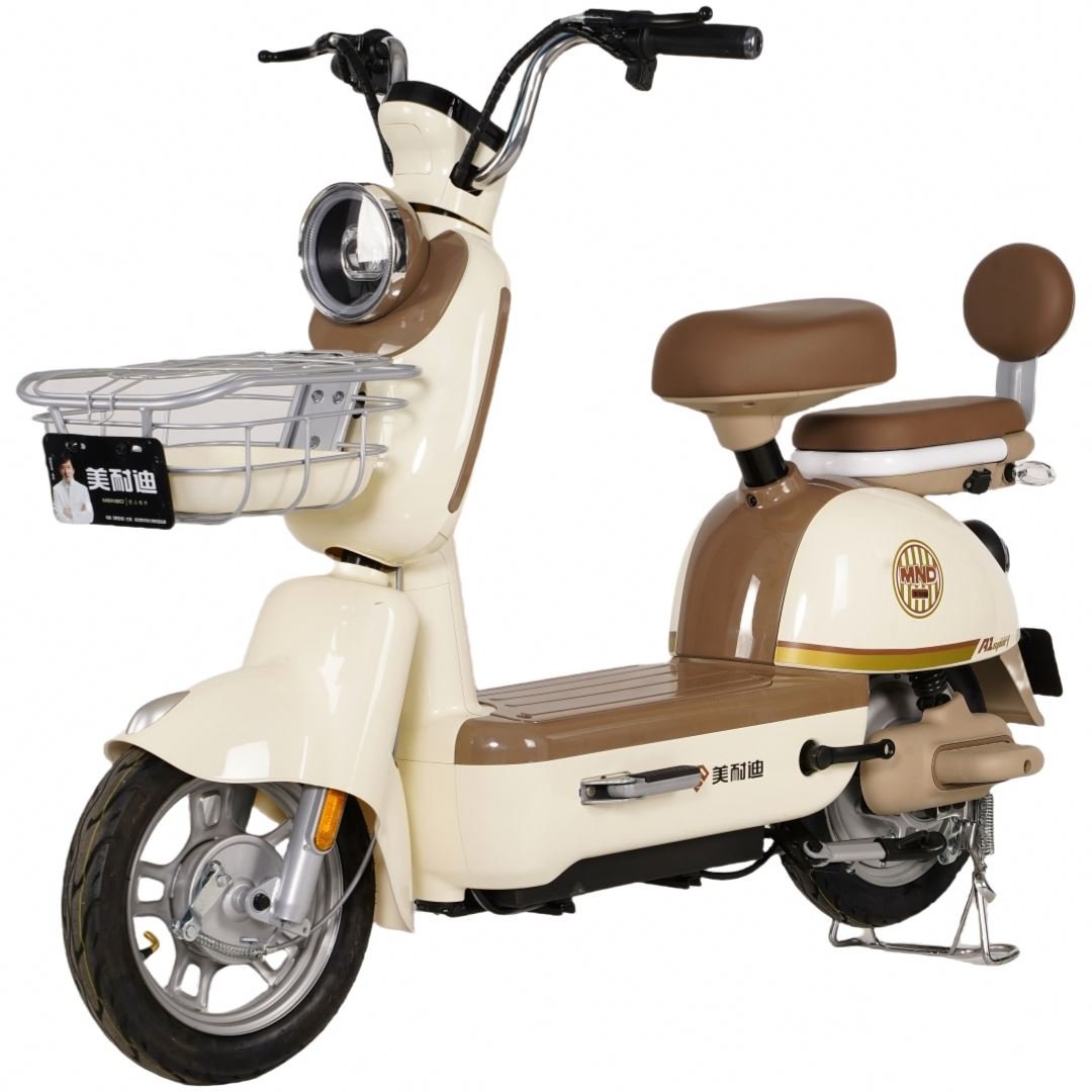 Factory Direct 48V Electric Scooter Steel Frame Adult City Bike Electric Bicycle with Storage Battery Made in China