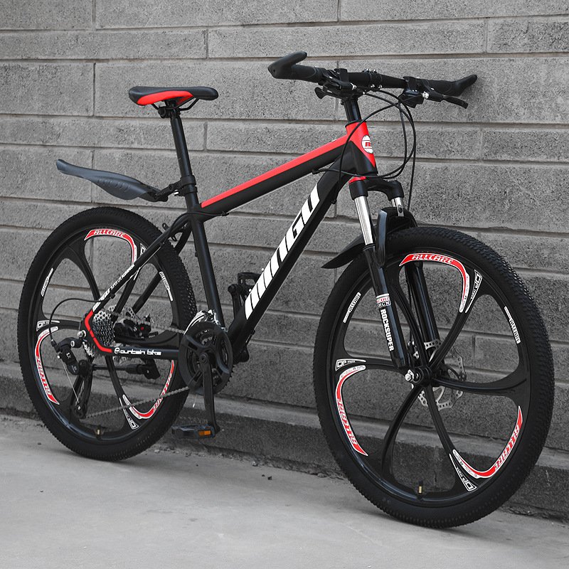 WANDYY Factory Price Folding Steel Mountain Bike 26 & 29 Inch Full Suspension with Double Disc Handlebars Adults Downhill Riding