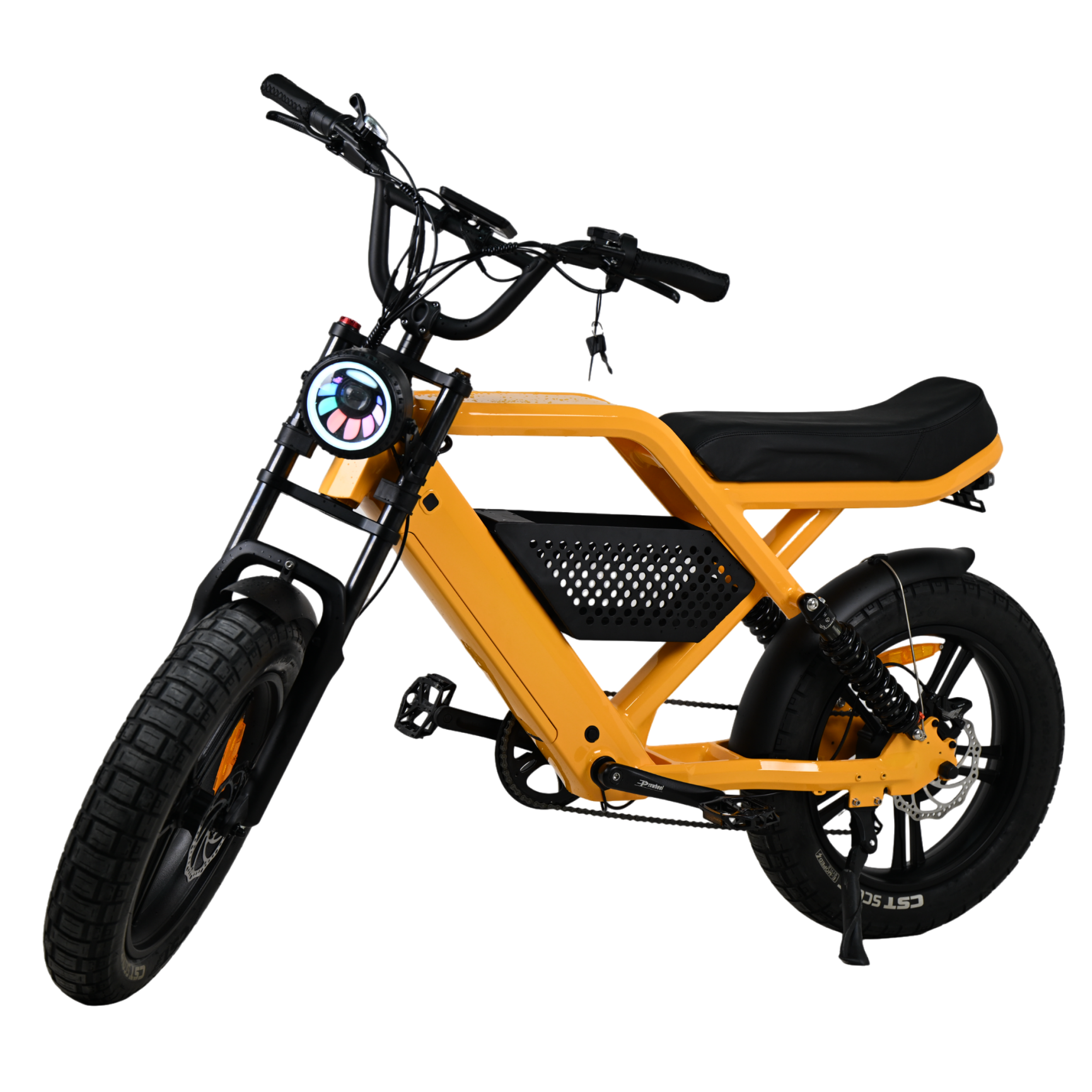 KUAKE 48V750w fat tire 7 speed mid drive e-bike downhill bike ebike frame electric motorcycle electric mountain bike for adults