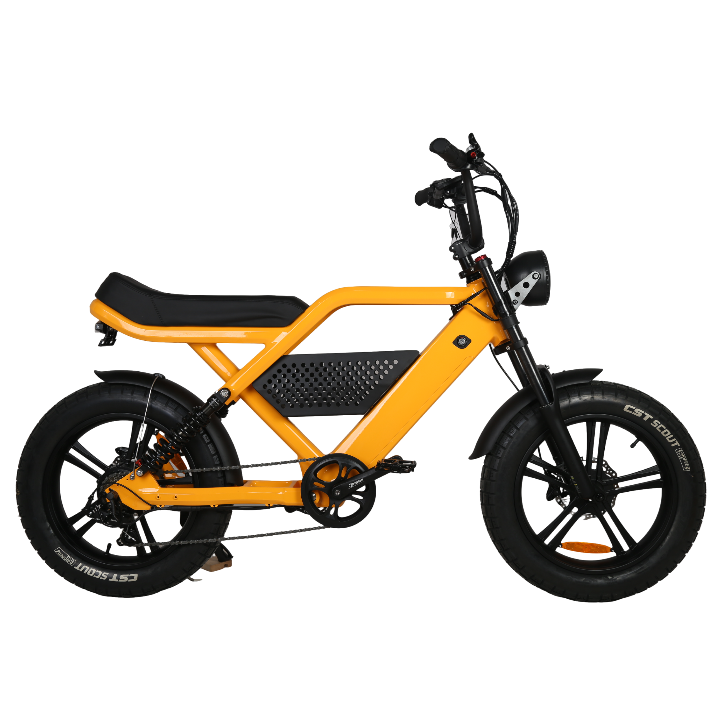 KUAKE 48V750w fat tire 7 speed mid drive e-bike downhill bike ebike frame electric motorcycle electric mountain bike for adults