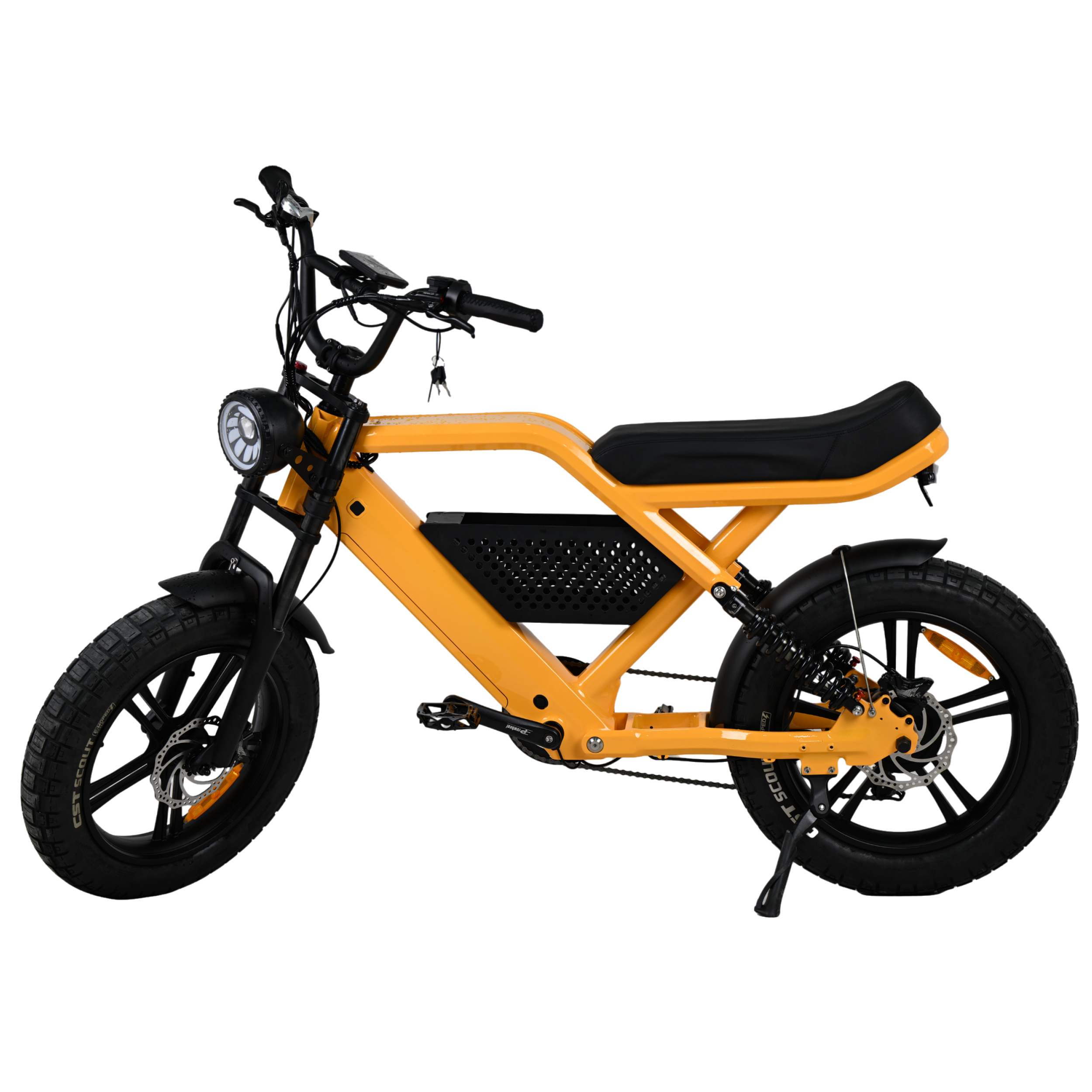 KUAKE 48V750w fat tire 7 speed mid drive e-bike downhill bike ebike frame electric motorcycle electric mountain bike for adults