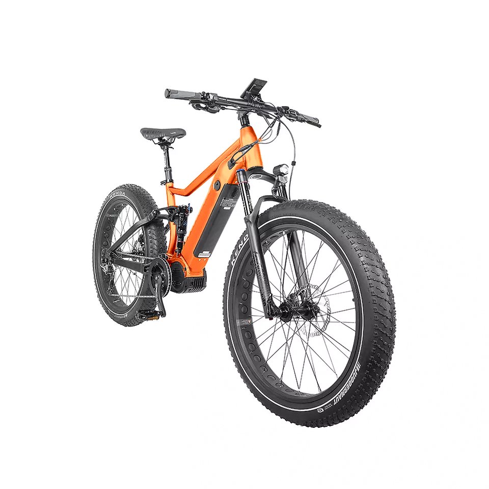 Powerful Motor Urban Bike Commuting Fatbikes Mid Drive Motor MTB Electric Mountain Bike 48V 1000W 26 inch Fat Tire Bicycle