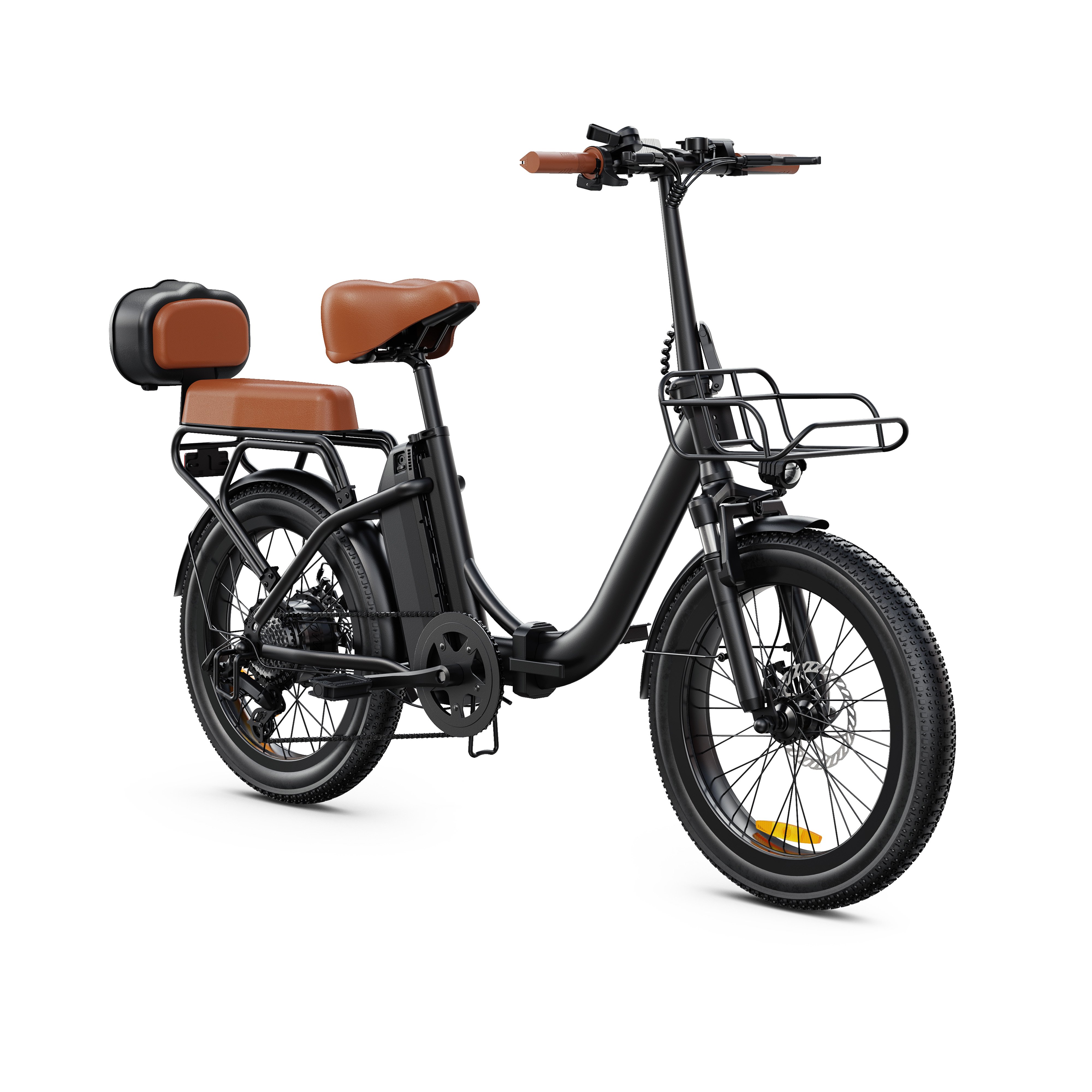 2024 NEW 20*3 inch fat tire folding electric bike 350W 60-90 km off Road Enduro ebike electric city bike for adults