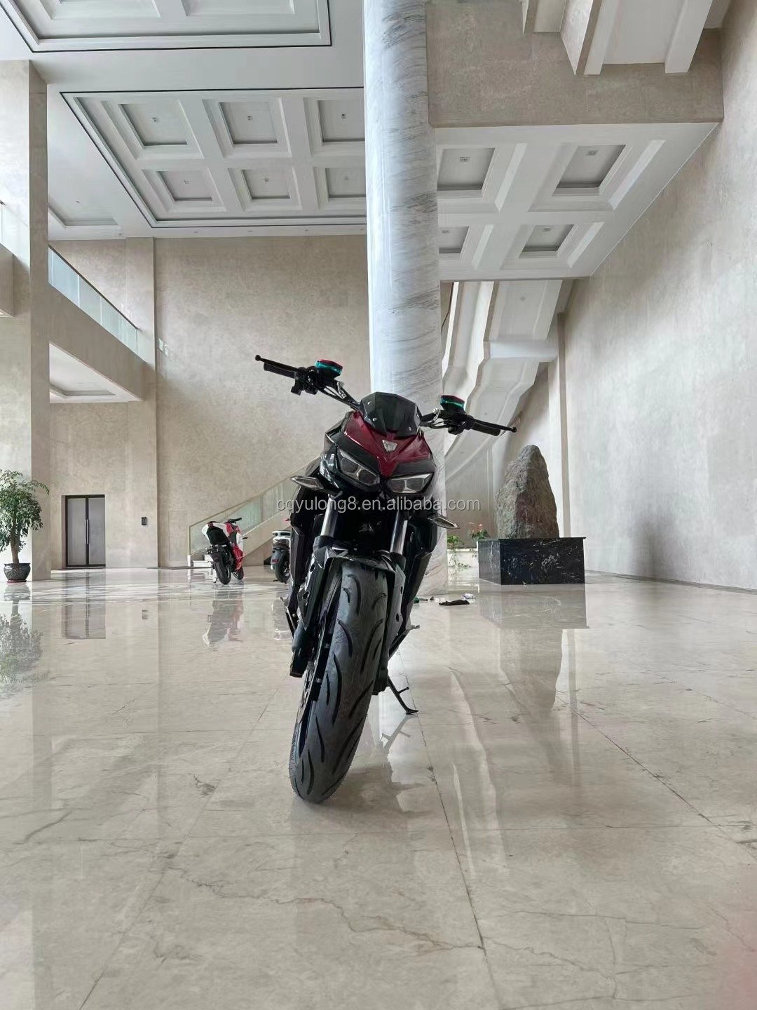 High speed 10000w lithium battery racing electric motorcycle
