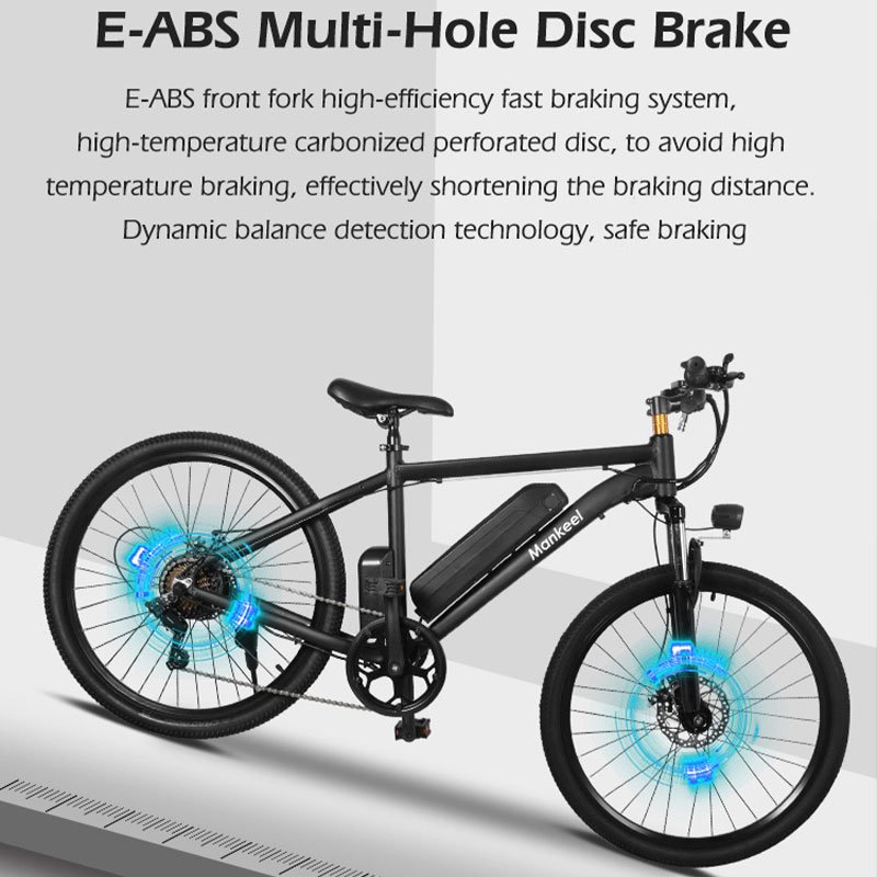 Mankeel MK010 48v 50kmh 26 Inches All Terrain Electric City Bike Mid Drive Ebike Electric Hybrid Bike