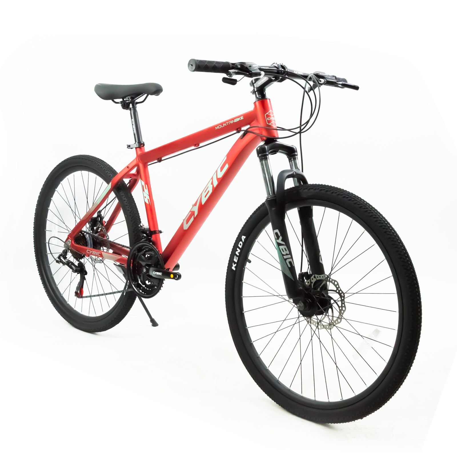 26 inch 21 Speed Disc Brake with black, green, red Color for Adults Shimano transmission Mountain Bike for Man