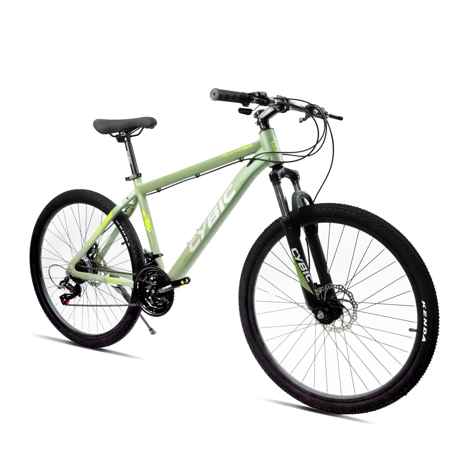 26 inch 21 Speed Disc Brake with black, green, red Color for Adults Shimano transmission Mountain Bike for Man