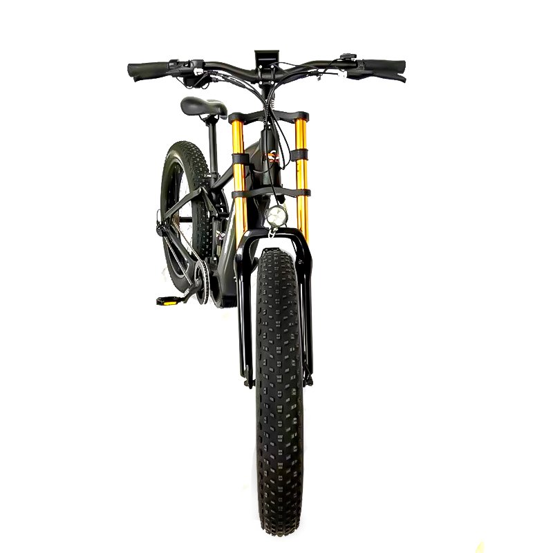 high power 26 inch fat tire ebike 48v bafang mid motor electric mountain bike