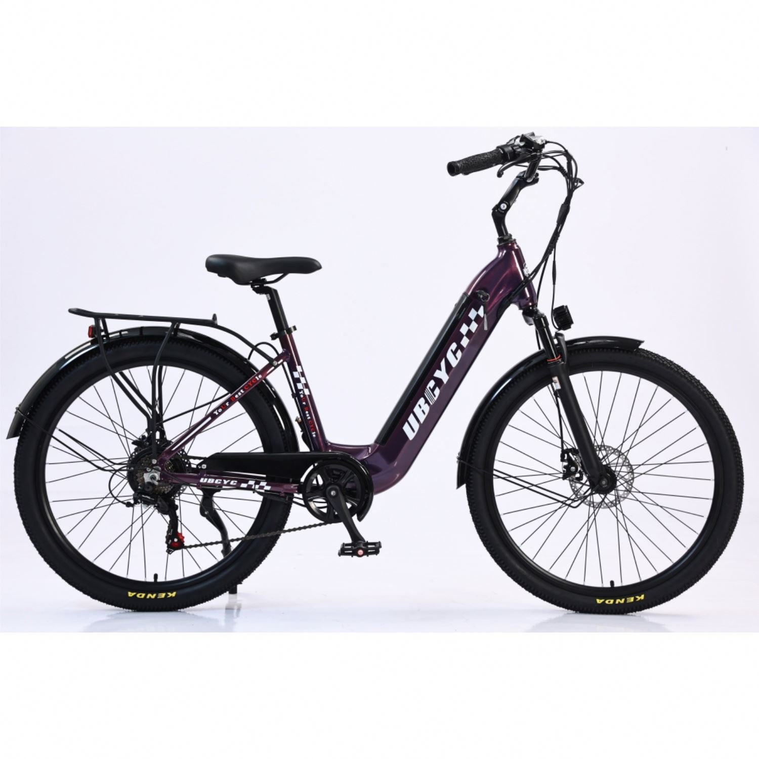 Customizable 20-Inch Women's Electric City Bike 48v 250W Motor Power Light and Handy with Battery Positioned in down Tube