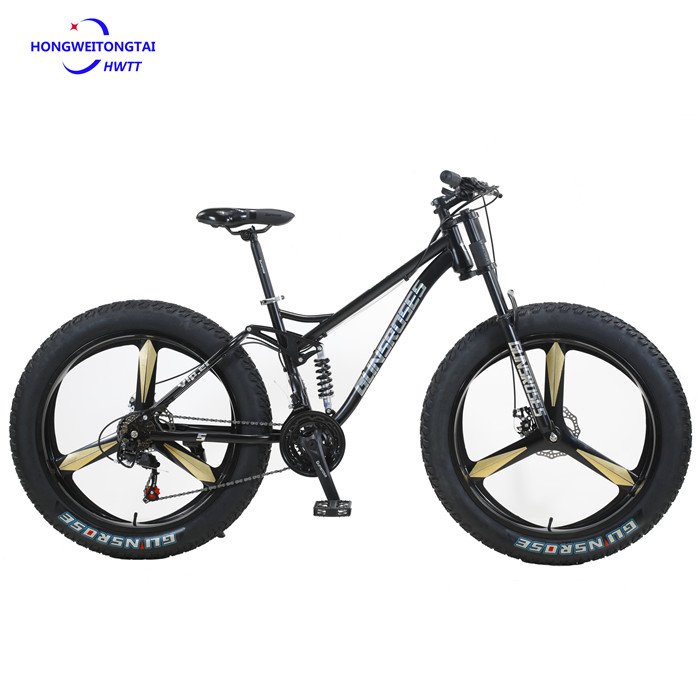 popular New Beach cruiser 26'' 4.0 new design mountain type fat bike /snow mountain bike