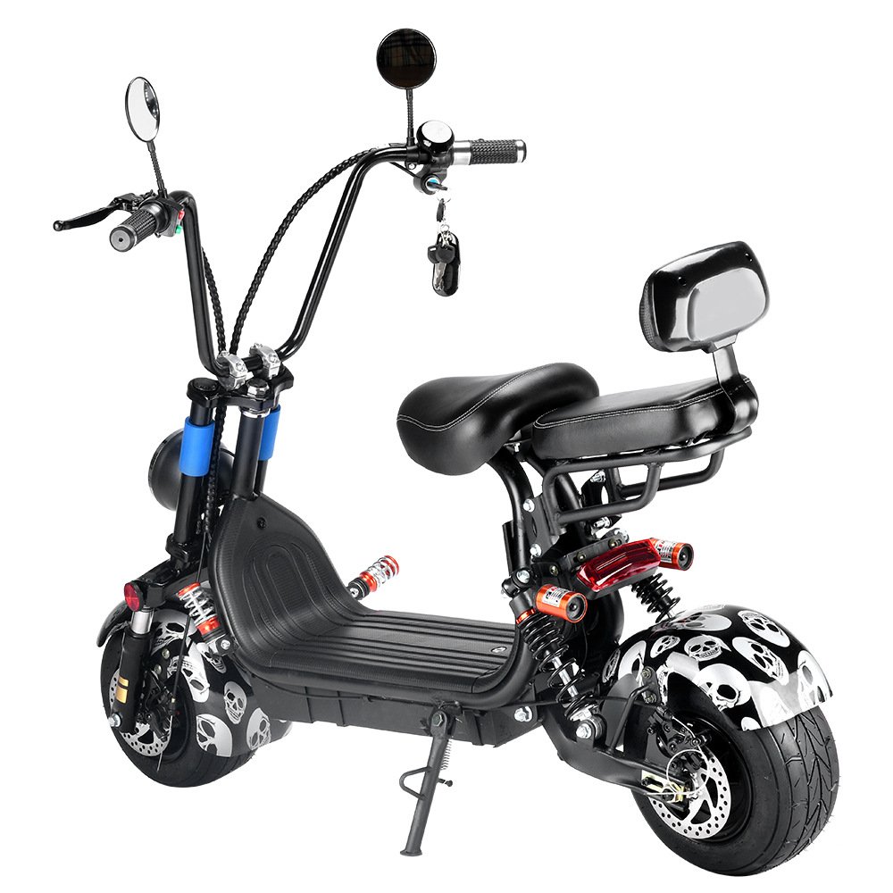 electric bike 800w scooter 48v 20AH Lithium Battery Two Wheel LCD Display 10INCH electric scooter adult