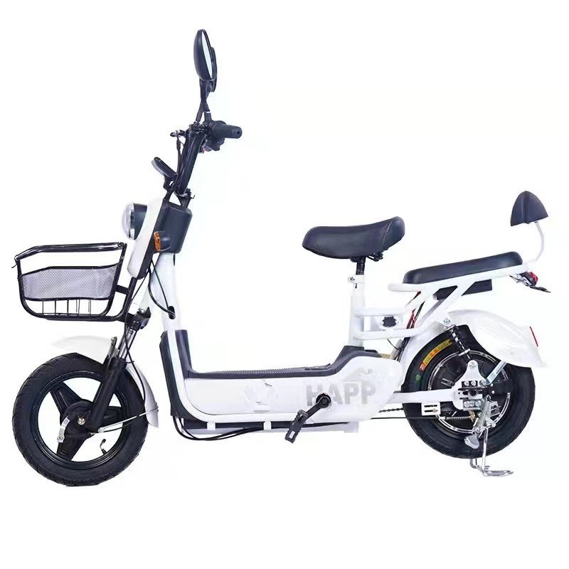 China electric bike 48v ebike 350w electric hybrid bike fat tire bicycle motor 14 inch electric city mountain bike