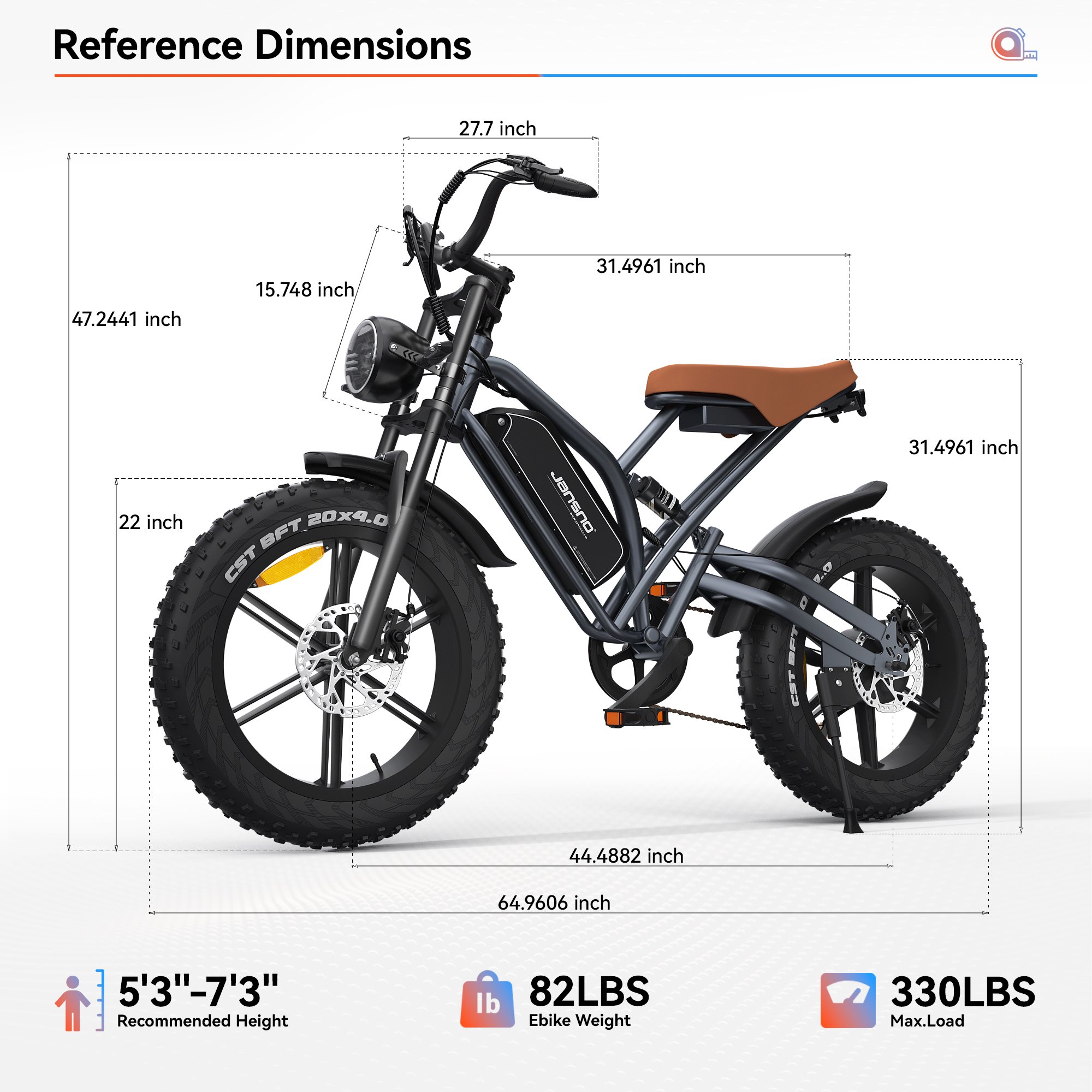 2024 Us Eu Warehouse Electric Bicycle 48V 14Ah Battery 20 Inch Fat Tire electric dirt bike 750w Motor Fat Tires E-bike Adult